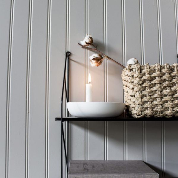 Storefactory Kerzenhalter Lidatorp groß, weiß | Skandinavisches Design bei Das bunte 