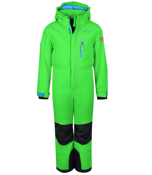 Trollkids Schneeanzug Isfjord bright green | Kinder-Outdoorkleidung bei Das bunte Chamäleon in Bamberg und online