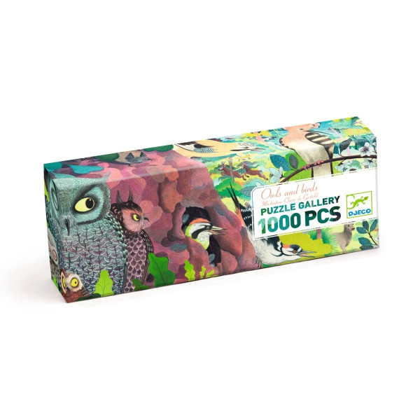 Djeco Puzzle Owls and Birds, 1000 Teile | Spielzeug für Kinder bei Das bunte Chamäleon in Bamberg und online