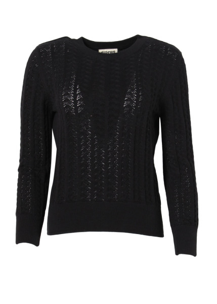 Circus Strickpullover, Black | Naturmode für Damen bei Das bunte Chamäleon in Bamberg und online