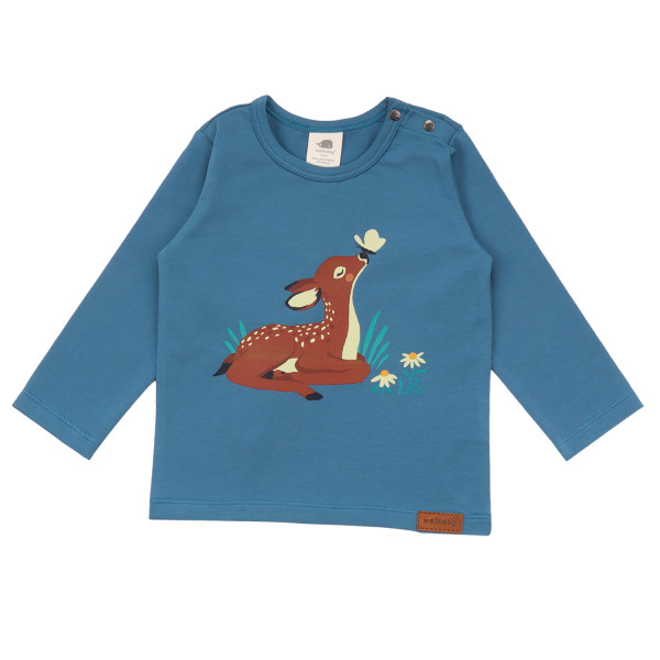 Walkiddy Langarmshirt Baby Deers | Bio -Kinderkleidung von Walkiddy bei Das bunte Chamäleon Bamberg und online