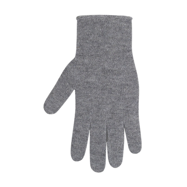 Pure Pure Damen Handschuhe Kaschmir, Grau Melange | Handschuhe aus Wolle bei Das bunte Chamäleon in Bamberg und online kaufen