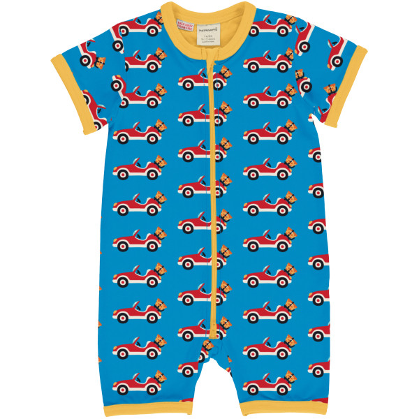 Maxomorra Schlafanzug kurz Picnic Car | Maxomorra Kinderkleidung bei Das bunte Chamäleon in Bamberg und online