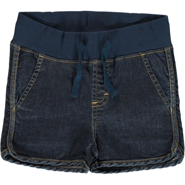 Maxomorra Runner-Shorts Denim | Skandinavische Bio-Kinderkleidung bei Das bunte Chamäleon Bamberg und online