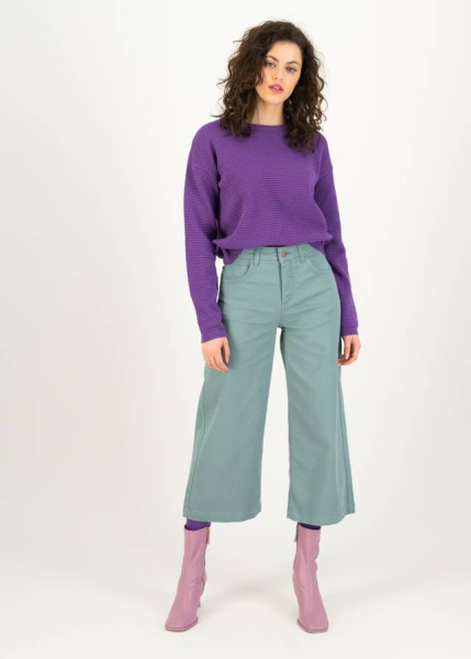 Blutsgeschwister High Waist Culotte, cute pastel petrol | Naturmode für Damen bei Das bunte Chamäleon in Bamberg und online