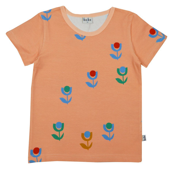 Baba Kidswear T-Shirt Dion, Blumen | Bio-Kinderkleidung von Baba Kidswear bei Das bunte