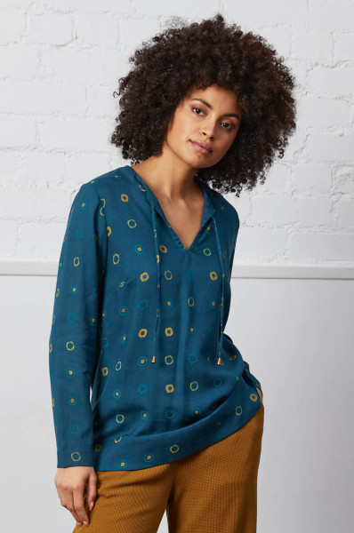 nomads Bluse Spot, Plume | Faire Damenkleidung bei Das bunte Chamäleon in Bamberg