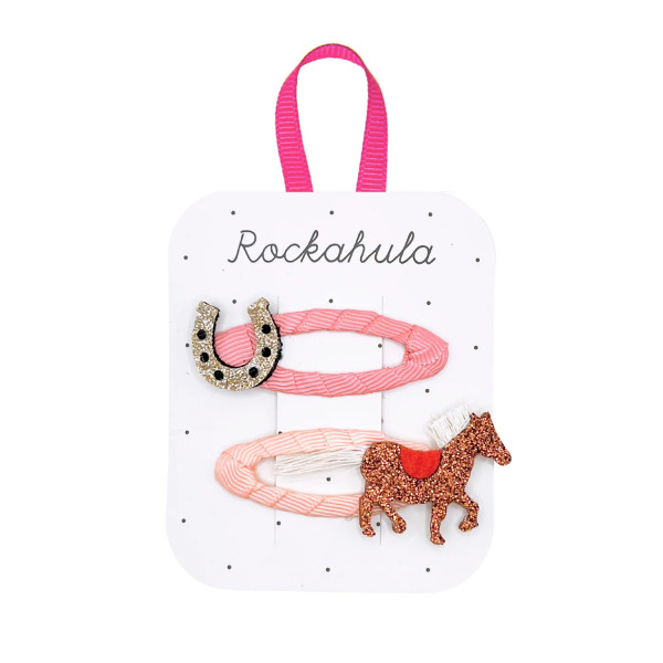 Rockahula Kids Haarklammern Hufeisen/Pony | Kinderhaarschmuck von Rockahula bei Das bunte Chamäleon
