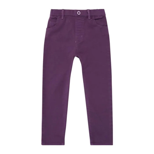 Sense Organics Kinderhose Twill Dea, aubergine | Nachhaltige Bio-Kindermode von Sense Organics bei Das bunte Chamäleon