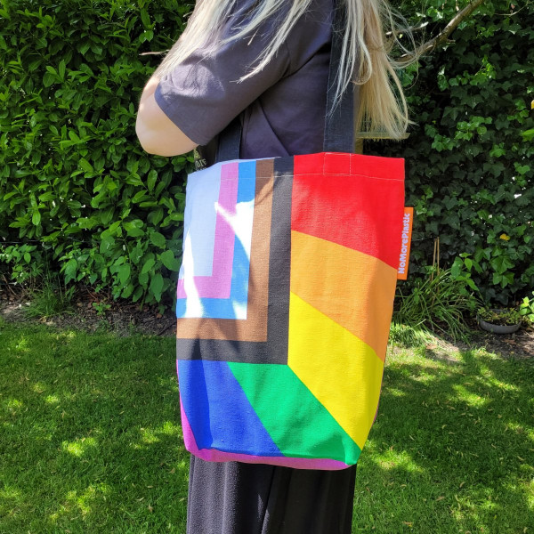 NoMorePlastic Stoffstasche Pride | Plastikfreie Dinge für Unterwegs bei Das bunte Chamäleon in Bamberg und online