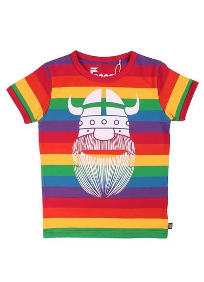 Danefae T-Shirt Rainbow Ringer ARC Erik | Skandinavische Kinderkleidung bei Das bunte Chamäleon in Bamberg und online kaufen