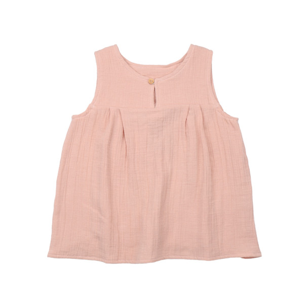 Walkiddy Musselin-Top Rosa | Bio-Kinderkleidung von Walkiddy bei Das bunte Chamäleon