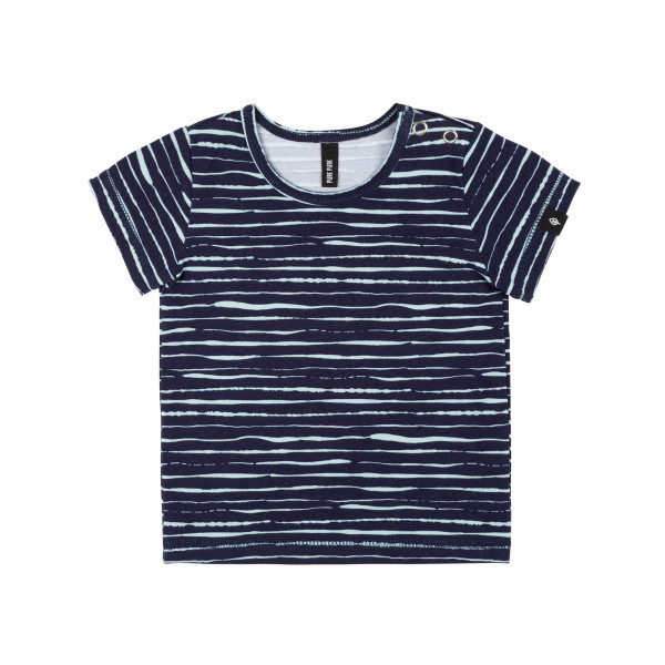 PurePure Baby T-Shirt, Marine | Bio-Kinderkleidung bei Das bunte Chamäleon in Bamberg und online kaufen