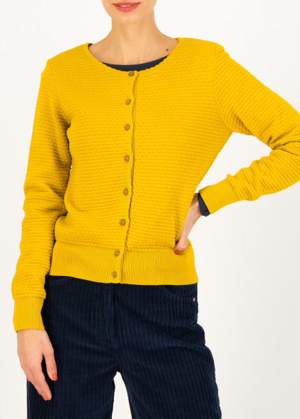 Blutsgeschwister Cardigan Save the Brave something about her | Naturmode für Damen bei Das bunte Chamäleon in Bamberg und online