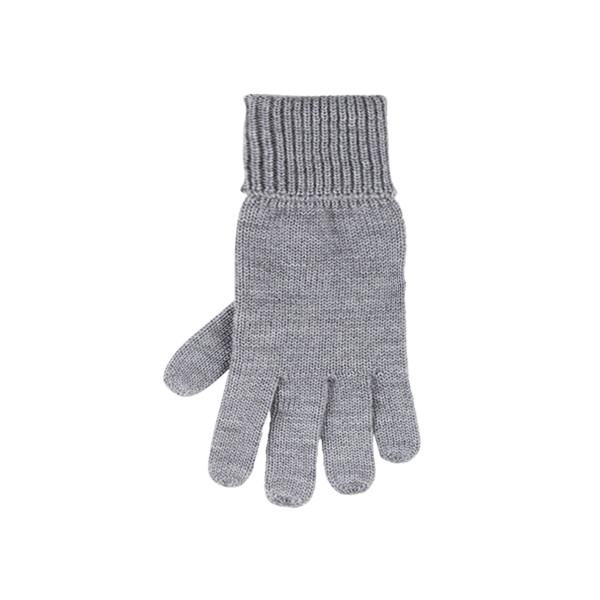 Pure Pure Damen Handschuhe Wolle, Grau meliert | Handschuhe aus Wolle bei Das bunte Chamäleon in Bamberg und online kaufen