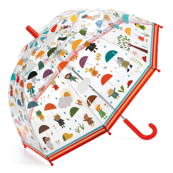Djeco Kinder-Regenschirm Roboter | Kinderregenschirme bei Das bunte Chamäleon in Bamberg und onlien