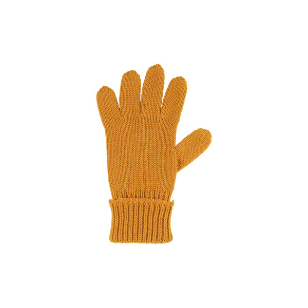 Pure Pure Kinder Strick-Handschuhe Senf | Kinderhandschuhe aus Wolle bei Das bunte Chamäleon in Bamberg und online kaufen