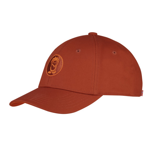 Trollkids Kroksand Cap, Red brown/bright orange | Outdoorbekleidung für Kinder bei Das bunte Chamäleon in Bamberg und online