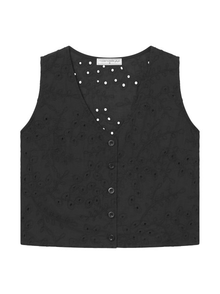 Mademoiselle Yéyé Lacy Layer Top | Naturmode für Damen bei Das bunte Chamäleon in Bamberg