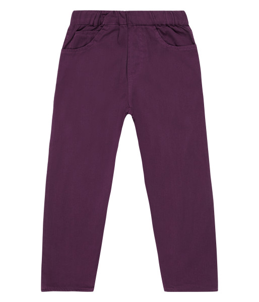 Sense Organics gefütterte Kinderhose Twill, anthrazit | Nachhaltige Bio-Kindermode von Sense Organics bei Das bunte Chamäleon