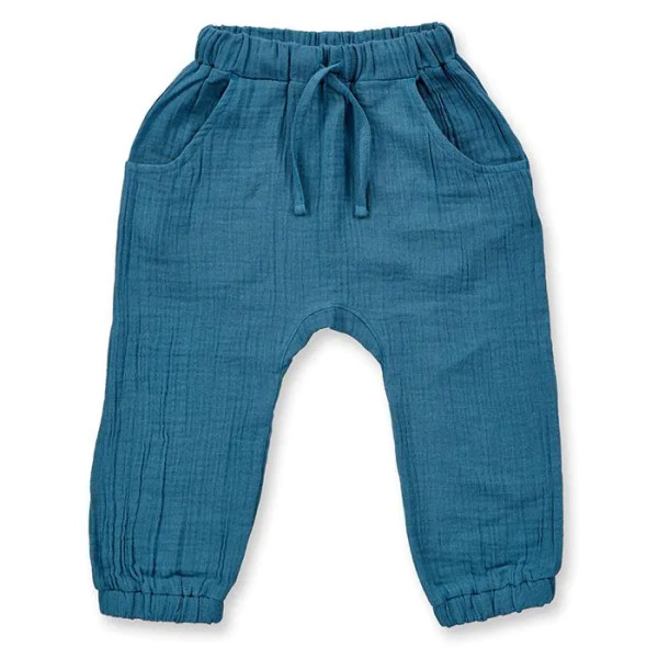 Sense Organics Hose Loki, Deep Ocean | Bio-Kinderkleidung bei Das bunte Chamäleon in Bamberg