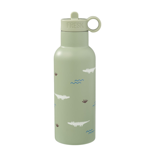 Fresk Thermosflasche aus Edelstahl 500ml, Krokodil