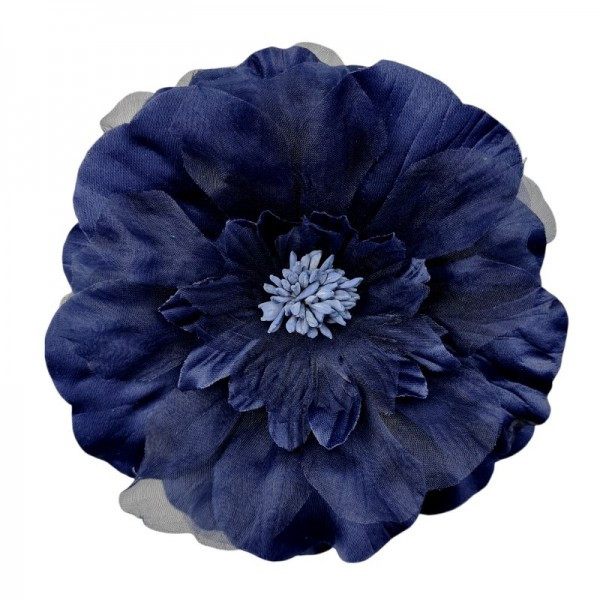 Urban Hippies XL Chiffonblüte Night Blue | Schmuck und Accessoires bei Das bunte Chamäleon