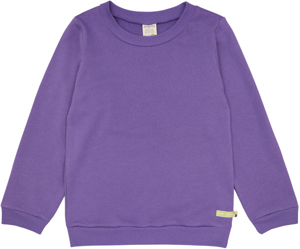 Loud+Proud Sweatshirt Violett | Bio-Kinderkleidung von Loud+Proud bei Das bunte Chamäleon Bamberg und online