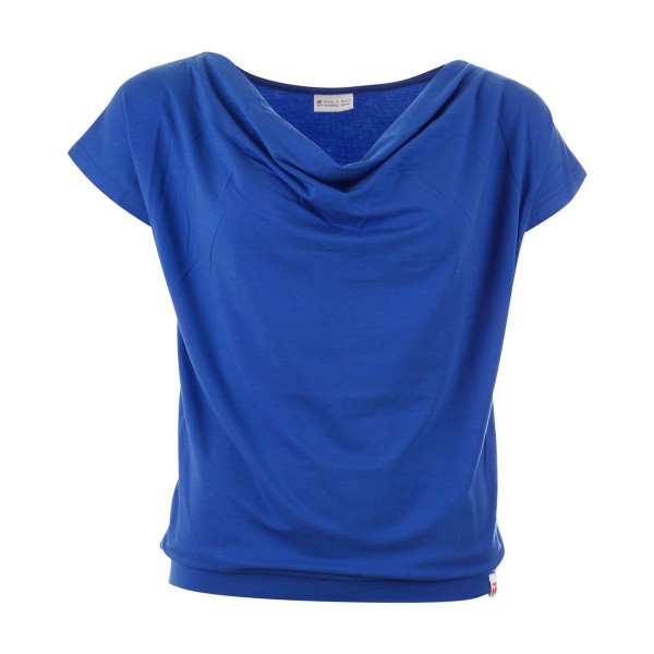 Froy & Dind Damen T-Shirt Mimi Summer, Blue | Ökologische Damenmode bei Das bunte Chamäleon in Bamberg und online