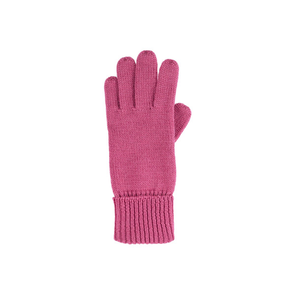 Pure Pure Kinder Strick-Handschuhe Dark Pink | Kinderhandschuhe aus Wolle bei Das bunte Chamäleon in Bamberg und online kaufen