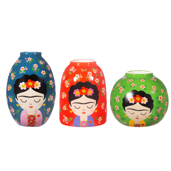 Keramikvase Floral Frida | Besondere Kindersachen bei Das bunte Chamäleon in Bamberg und online