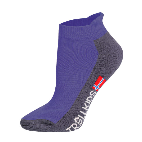 Trollkids Trekkingsocken Low Cut, Dark Purple | Trekkingsocken für Kinder bei Das bunte Chamäleon in Bamberg und online