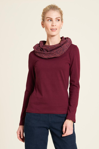 Tranquillo Damen Jersey-Shirt, Petals | Ökologische Damenmode bei Das bunte Chamäleon