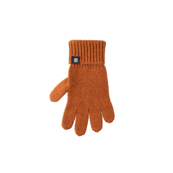 Pure Pure Kinder Strick-Handschuhe Misty Karamell | Kinderhandschuhe aus Wolle bei Das bunte Chamäleon in Bamberg und online kaufen