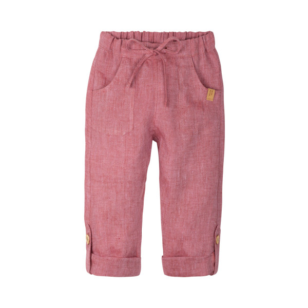 PurePure Leinenhose Mauve | Bio-Kinderkleidung bei Das bunte Chamäleon in Bamberg und online