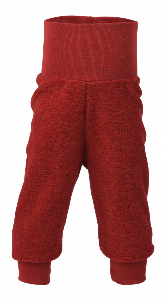 Engel Natur Babyhose Wollfrottee rot | Wollkleidung von Engel Natur bei Das bunte Chamäleon in Bamberg und online