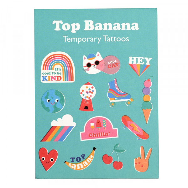 Rex London Tattoos Top Banana | Fantastische Kindersachen bei Das bunte Chamäleon in Bamberg und online kaufen