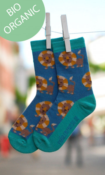 Frl. Prusselise Kindersocken Löwe | Bunte Kindersocken bei Das bunte Chamäleon in Bamberg und online