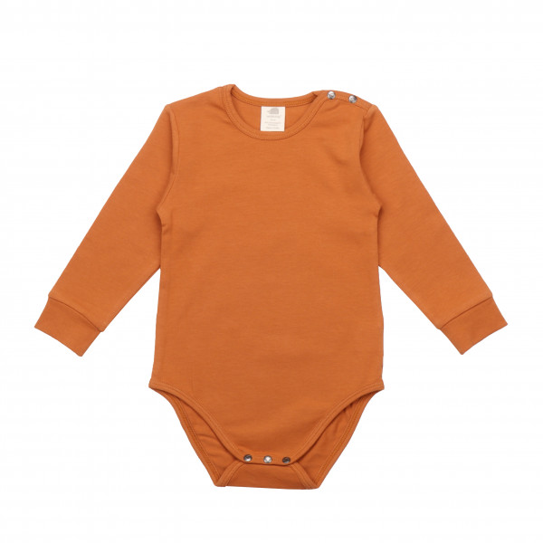 Walkiddy Baby-Body Caramel | Bio-Kindermode von Walkiddy bei Das bunte Chamäleon