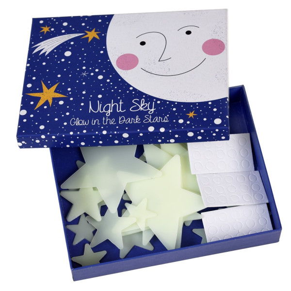 Rex London Box mit 30 Glow In The Dark Sternen | Geschenke für Kinder bei Das bunte Chamäleon in Bamberg und online
